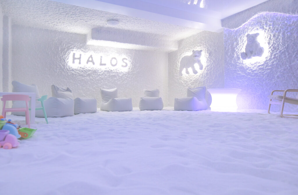 Halos laste heaolu- ja soolakeskuse soolakamber