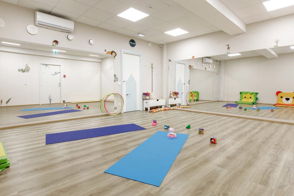 Tantsusaal Halos laste heaolu- ja soolakeskuses