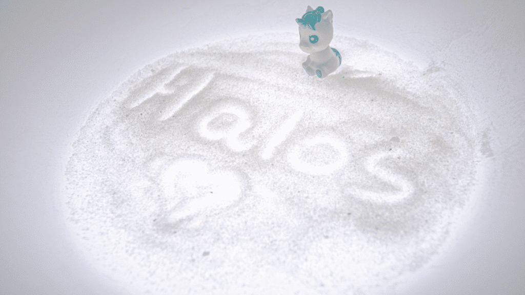 Halos laste heaolu- ja soolakeskus soolakamber ja soolajoonistus