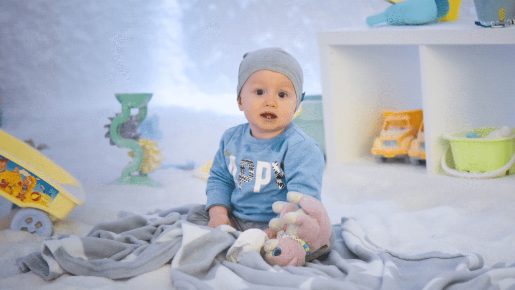 Kehva ilma korral on laps Halose soolakambris